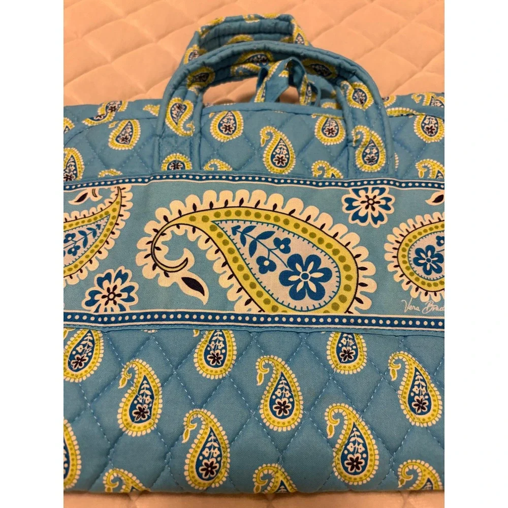 Vera Bradley Hanging Travel Organizer Cosmetic Bermuda Blue